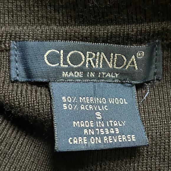 Clorinda long maxi cardigan duster button up knit sweater wool blend long S - Picture 10 of 10